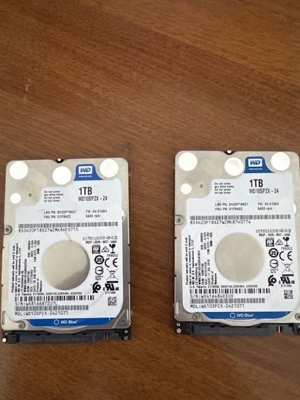 Жёсткие диски HDD, SSD