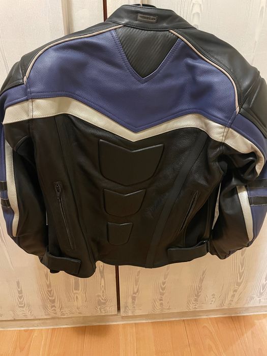 Мото кожено яке S