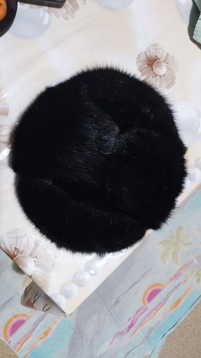 Мужская меховая шапка ушанка