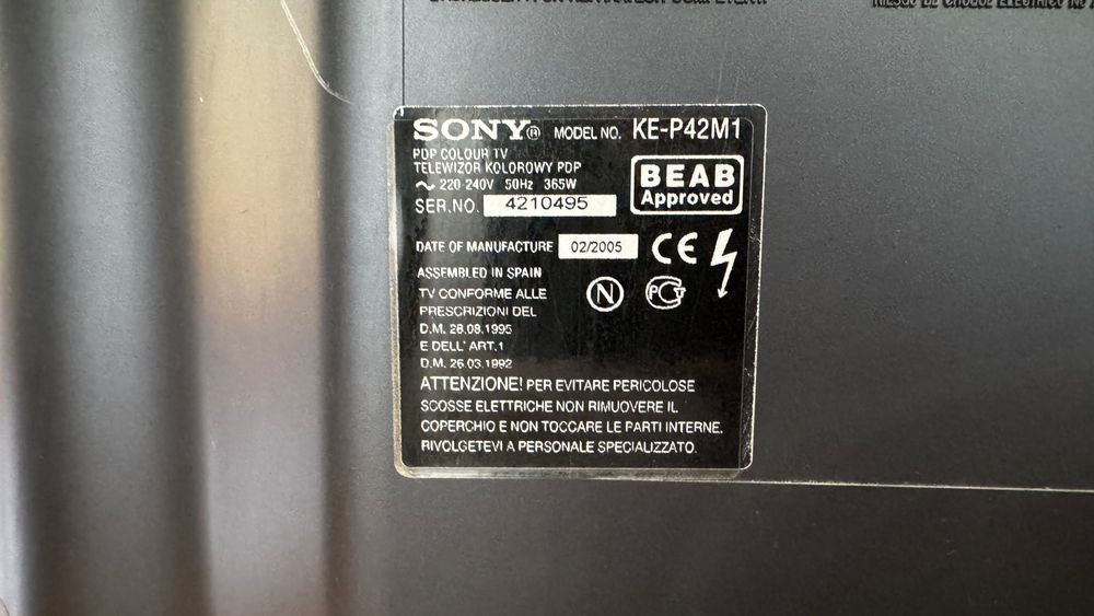 Телевизор Sony Wega