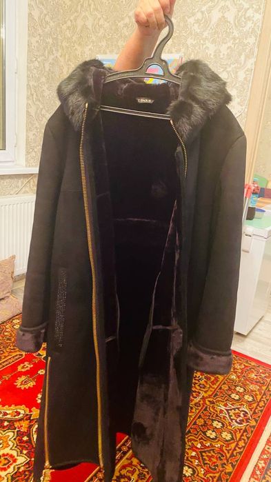 Дубленка зима размер 54