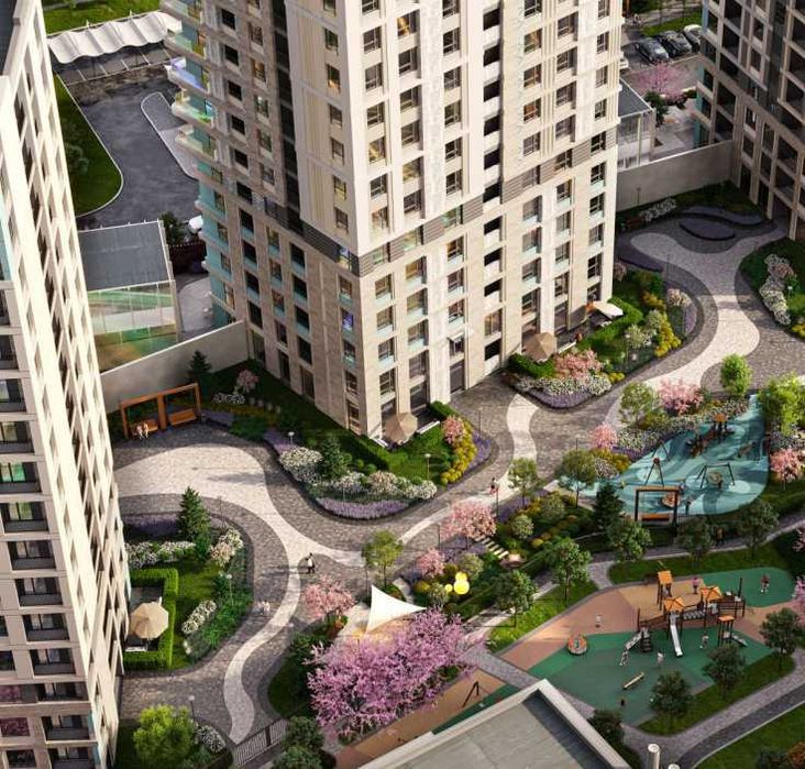 3-ком квартира с видом на озеро  Яшнабад (ГА)