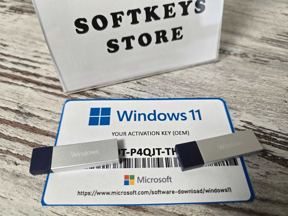 Microsoft Windows 11 Home/Pro USB Flash + Лиценз (ПРОМО до 31.01.2026)