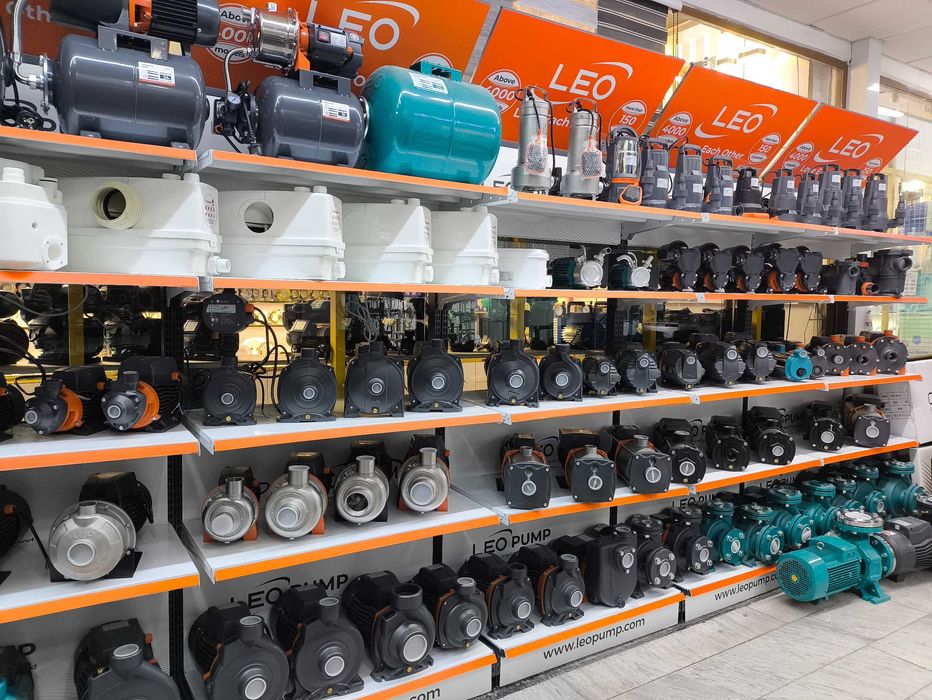 Насосы для водоснабжения Leo и Gidrox