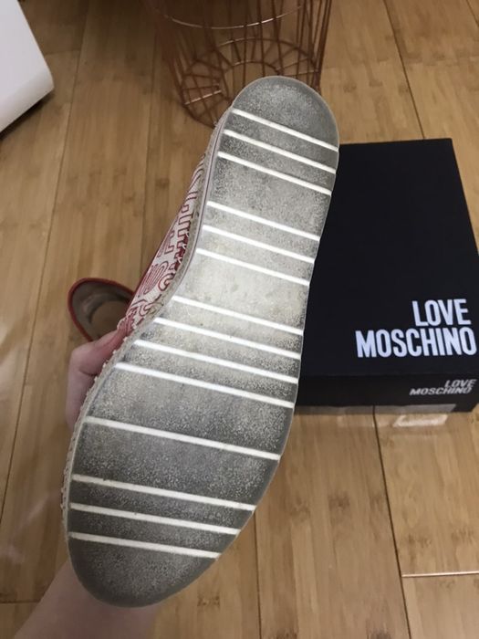 Espadrile Love Moschino