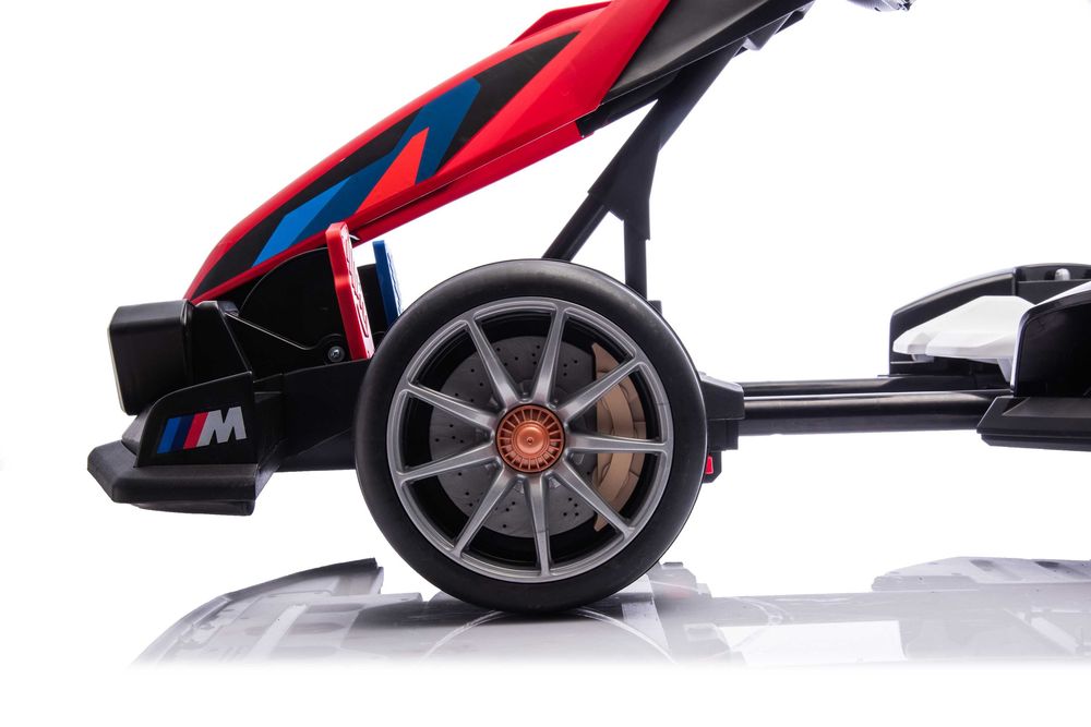 Kart electric cu sasiu ajustabil, BMW Motosport 2x 250W 24V #white