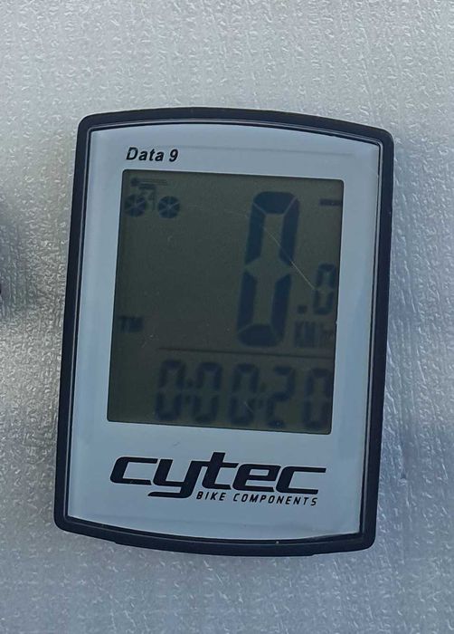 Ciclocomputer / Kilometraj bicicletă cu fir Cytec Data 9 - Complet