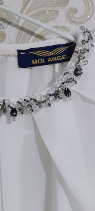 Платье белое (шифон)