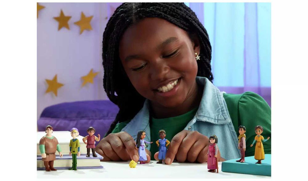 Комплект мини фигурки Wish Аша и приятели Mattel Disney