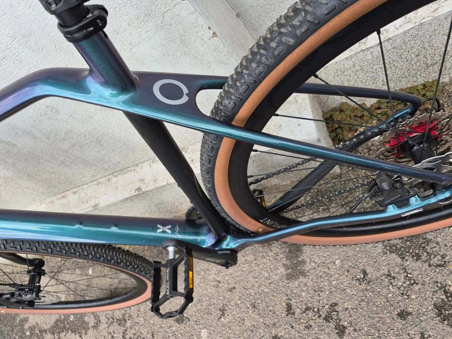 Bicicleta Gravel Carbon Rondo Ruut CF1  GRX ocean blue size M