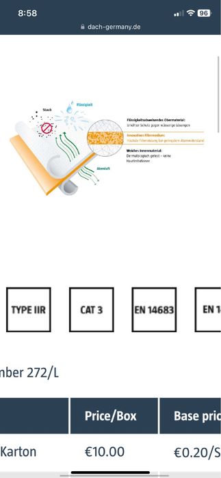 Маска за лице Dash FFP2