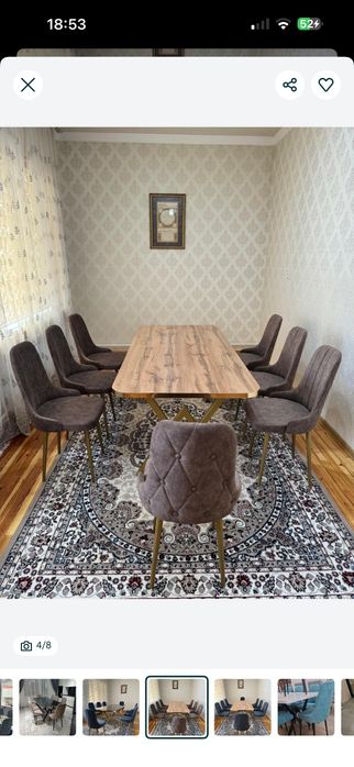 Стол стулья комплект