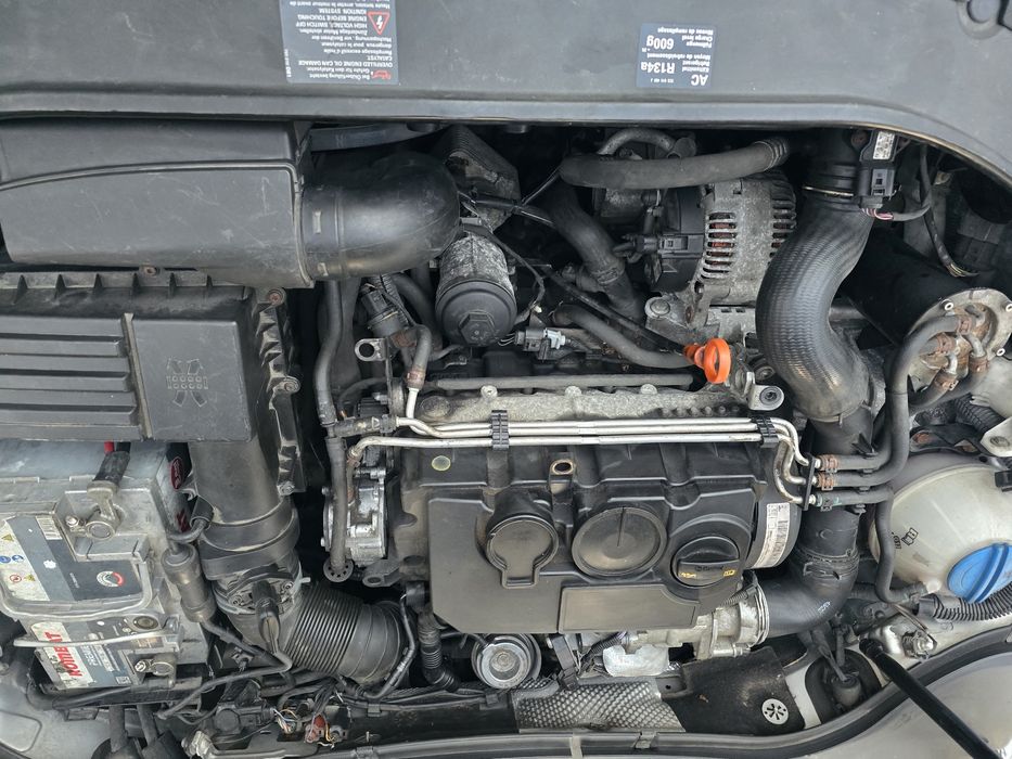 Motor BMP  la proba pe masina cutie DSG HXS