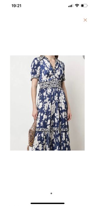 Копринена рокля Ralph Lauren