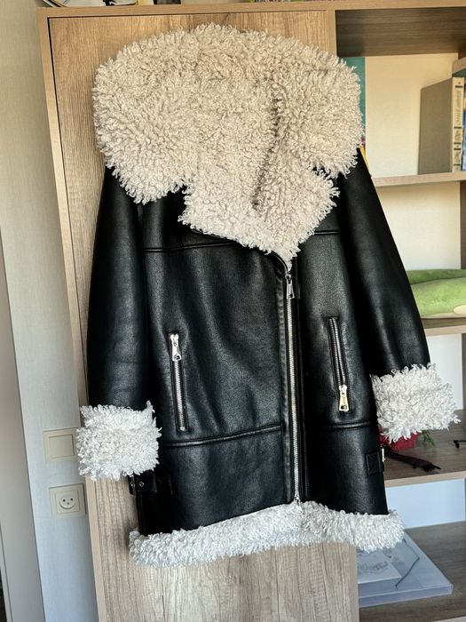 Дубленка искуственная очень теплая