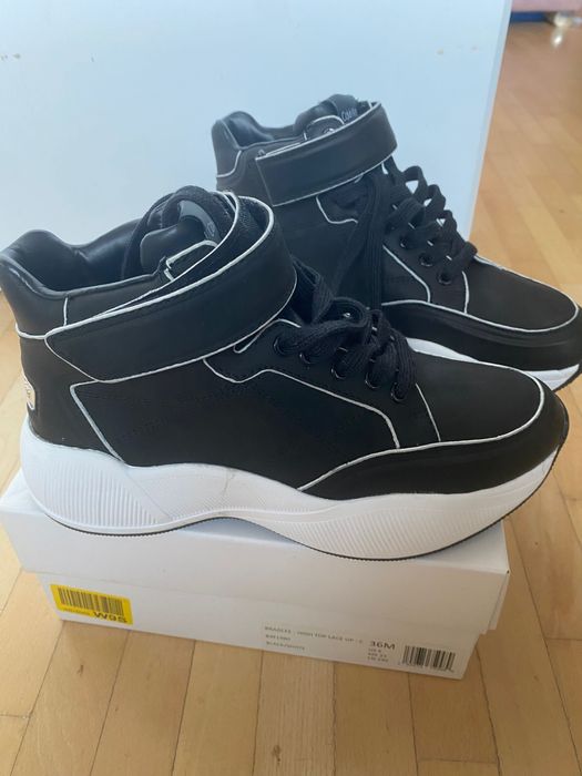 Елегантни обувки естествена кожа и боти Calvin Klein 36 номер