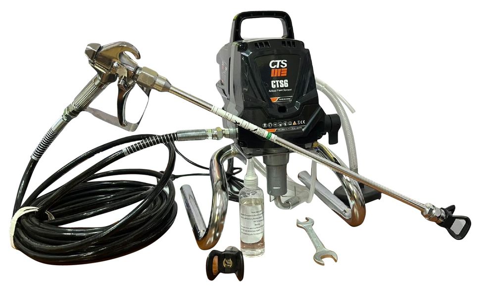 Безвоздушный распылитель, краскопульт