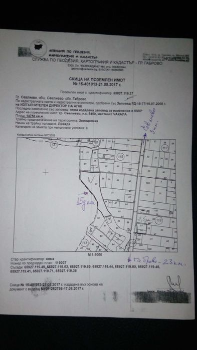Парцел, между Габрово и Севлиево