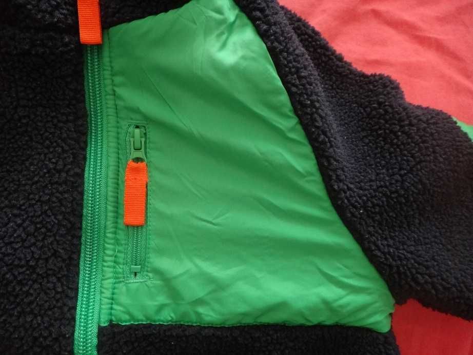 Детско яке от мъхеста материя Марка НМ