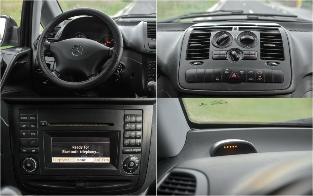Mercedes Benz Vito 2.2CDI 136Cp—Euro5-2012-Mixt-Lung-Clima-Carlig-6Locuri—
