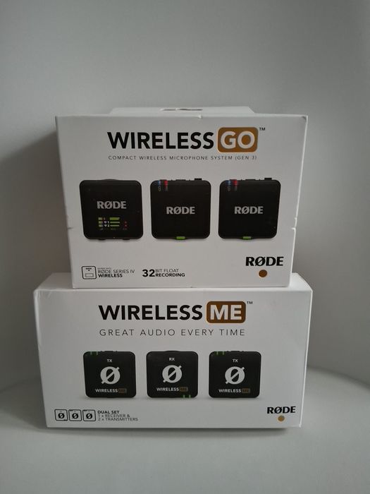 Nou,sigilat Sistem microfon lavaliera Rode Wireless Go gen 3 Me Dual