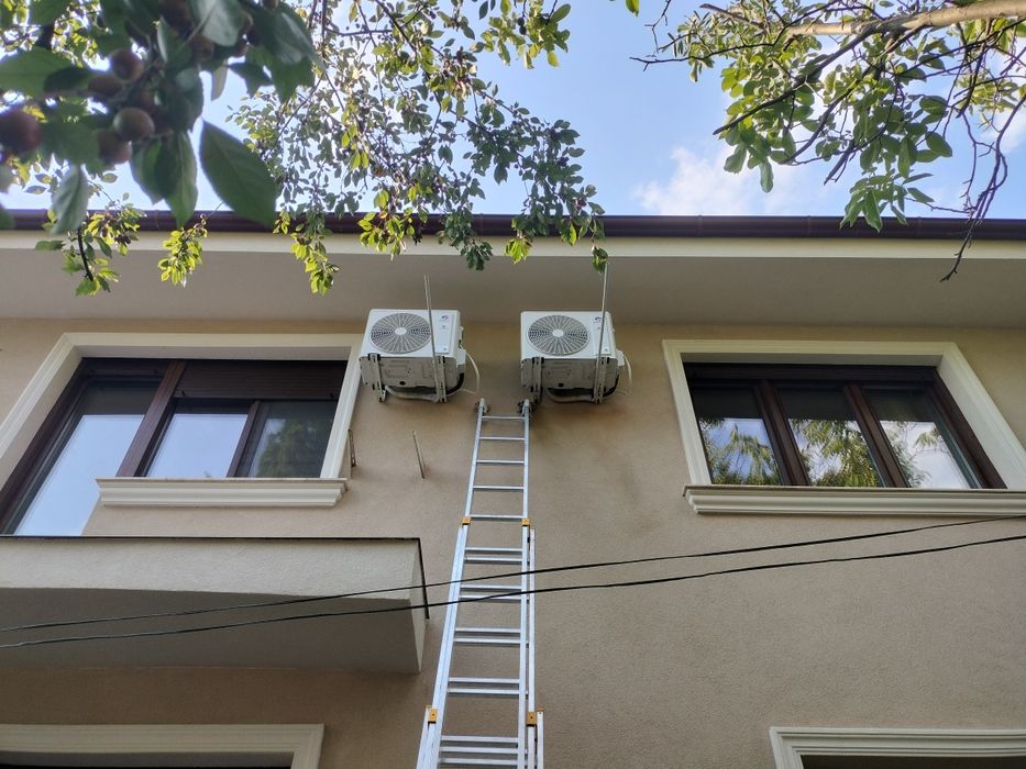 Montaj / Instalare și întreținere aer condiționat profesional curat