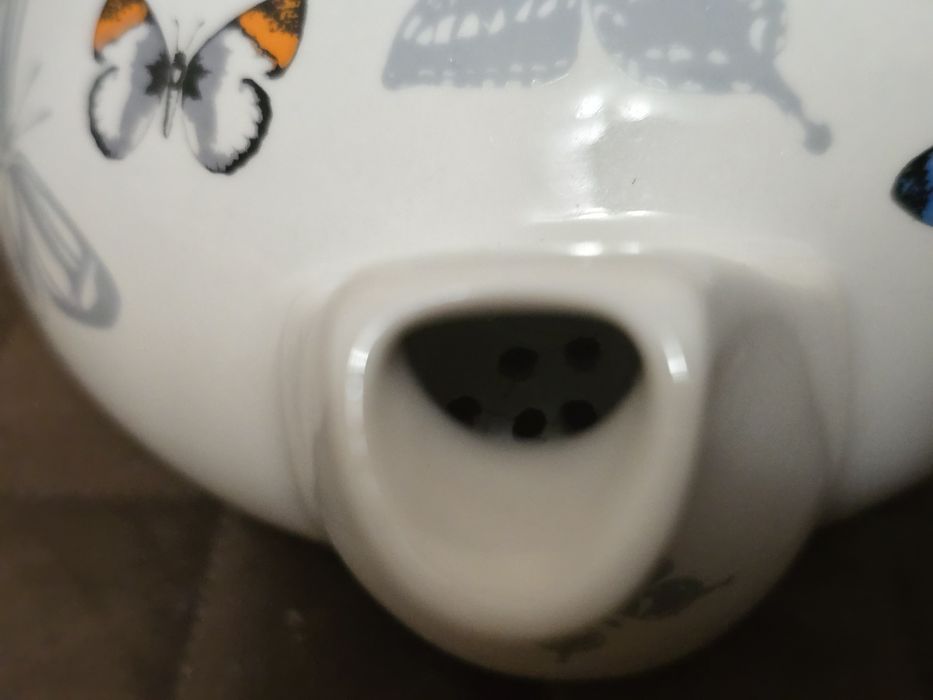 Ceainic ceramic ENTO White Basics cu fluturi - Tampa 2008