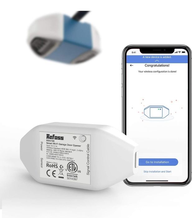 Refoss RSG100 controler inteligent Wi-Fi pentru ușa de garaj
