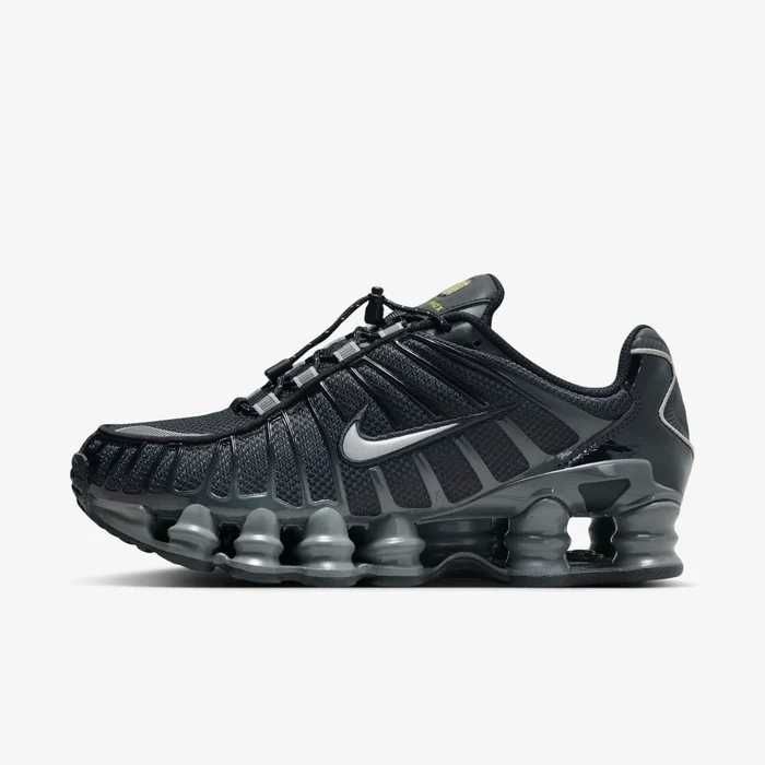 ПРОМО! Nike Air Shox Triple Black and Silver
