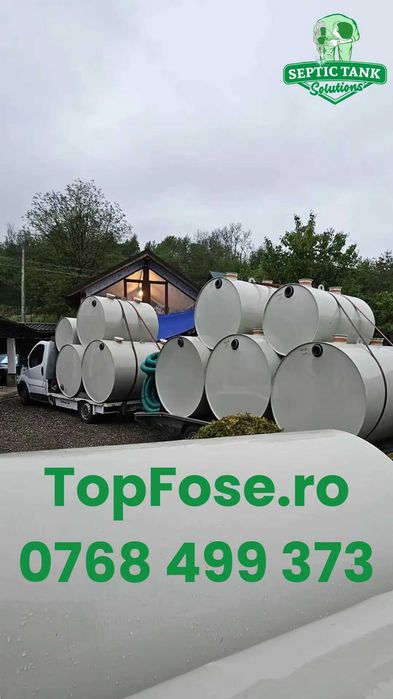 Fosa Septica 5000L - Vidanjare Rara (Fara Miros!) - Direct Producator!