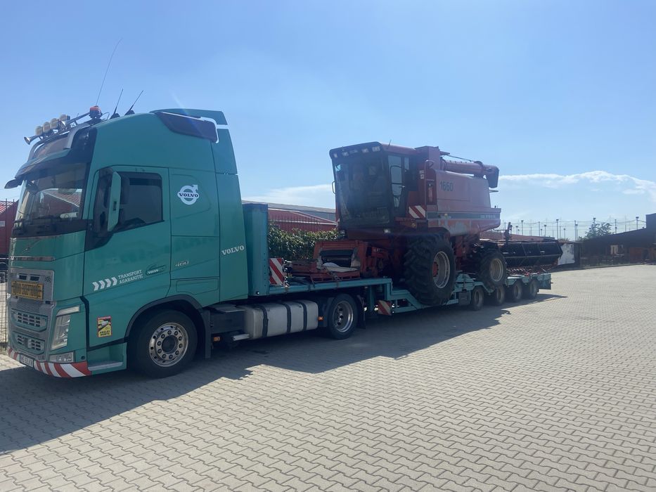 Transport utilaje agricole,combine,tractoare!