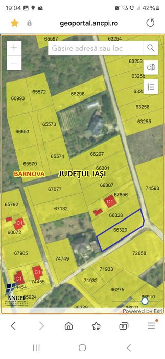 Teren intravilan Barnova - Iasi