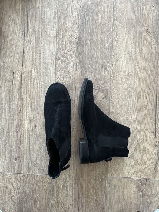 Замшевые ботинки (осень-весна)