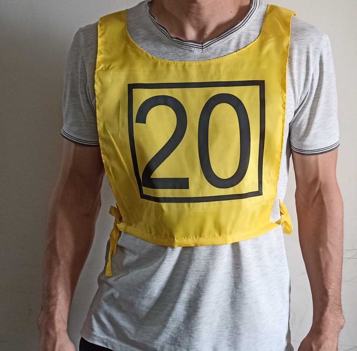 Нагрудной номер.