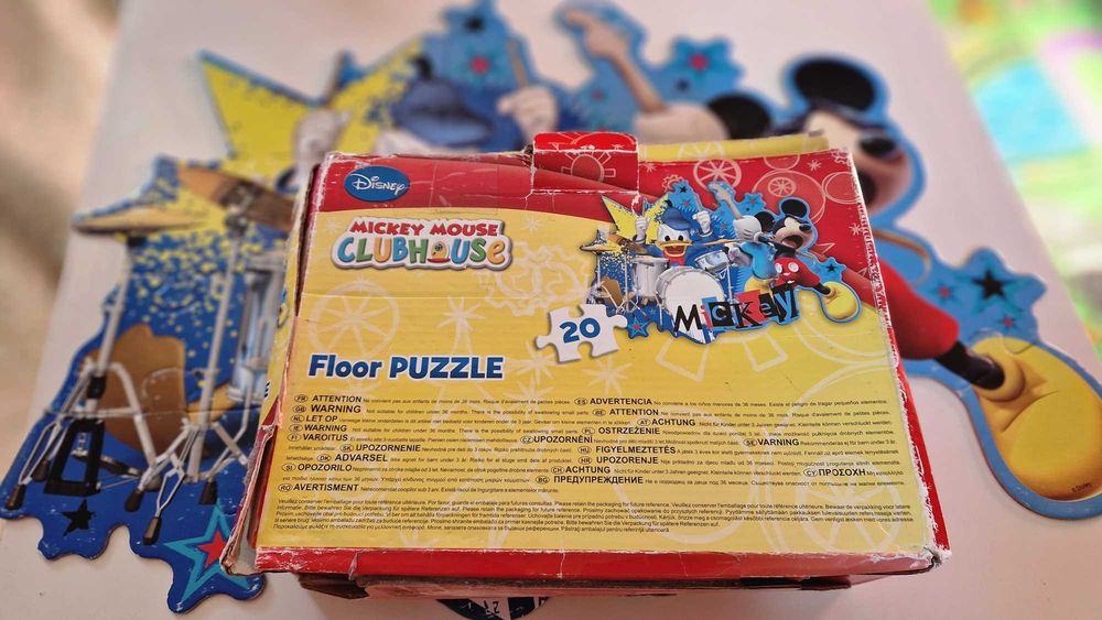 Puzzle Mickey Mouse 3+