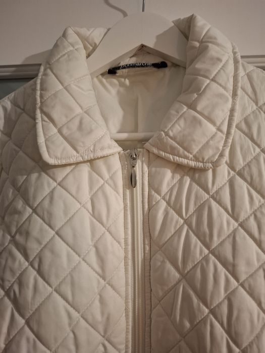Jacheta matlasata alba Bonmarché