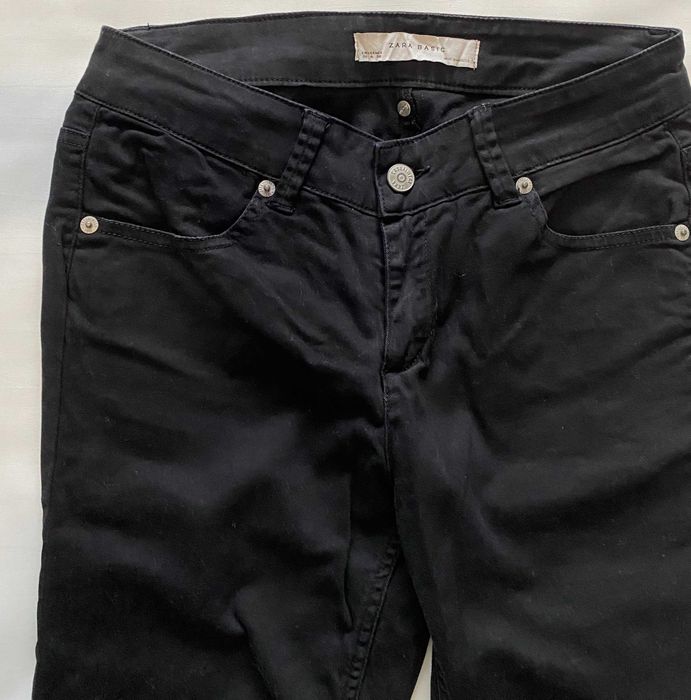 Blugi dama, Zara, skinny, negri, 36