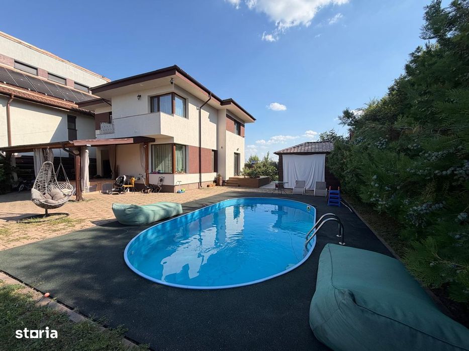 Vila 4 camere | P+1E | Otopeni | Piscina | Gradina | Foisor | Parcare