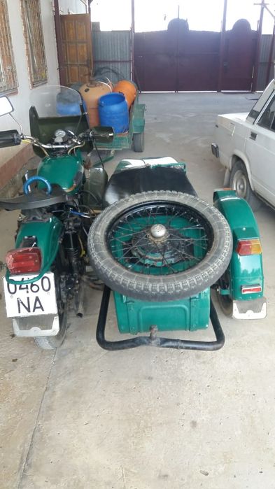 Мотоцикл Урал с люлькой