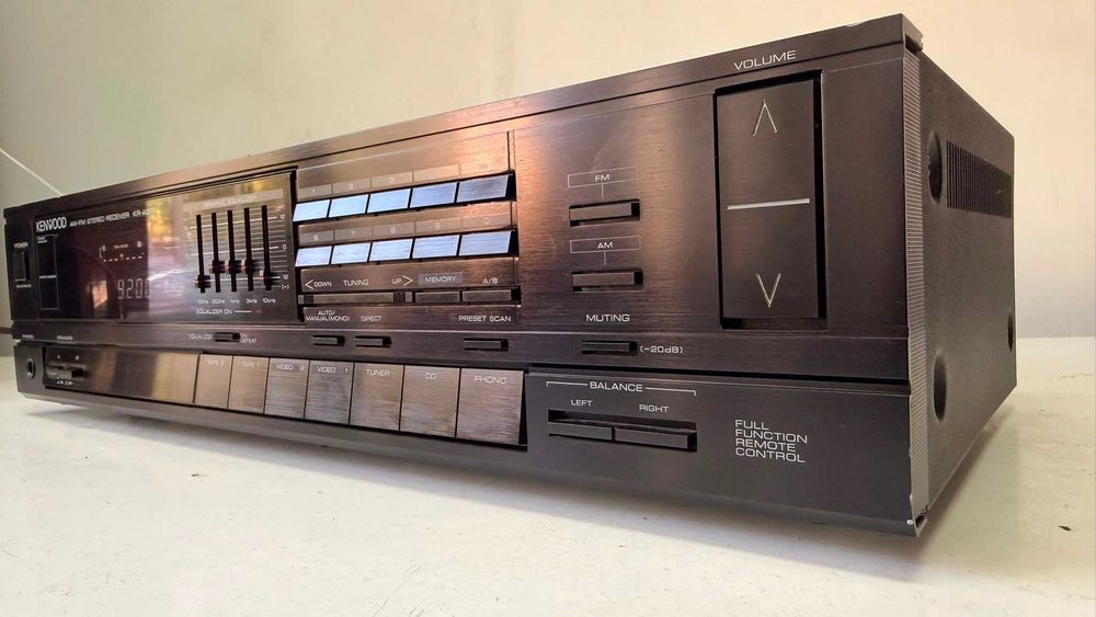 Amplificator Stereo Kenwood KR-A57R – Egalizator Graphic 5 Benzi, Tuner FM, Intrare Phono