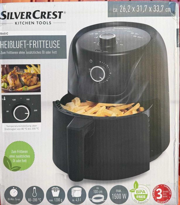 Aparat-Fripteuza cu aer cald