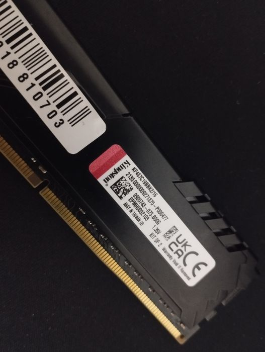 Продам FURY KINGSTON 16 Гб 8x2