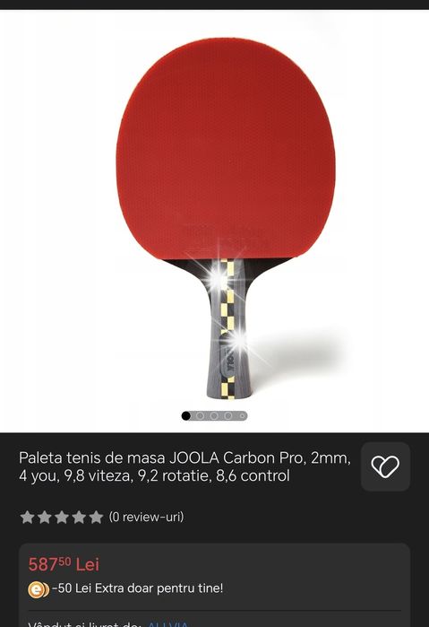 Paletă Joola Carbon Pro