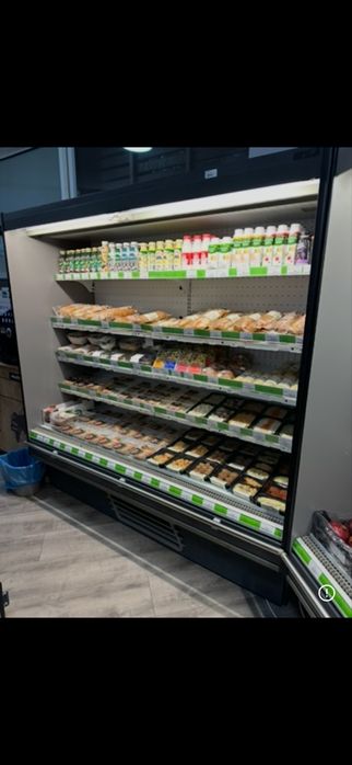 Costan Vitrina deschisa cu perdea de aer