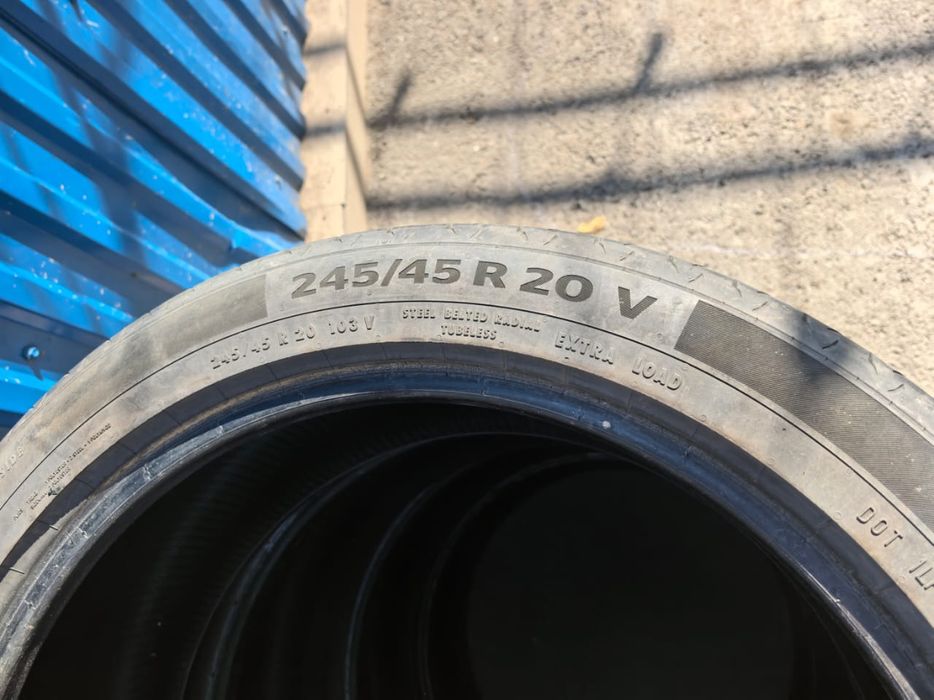 Летняя резина 245/45 R20