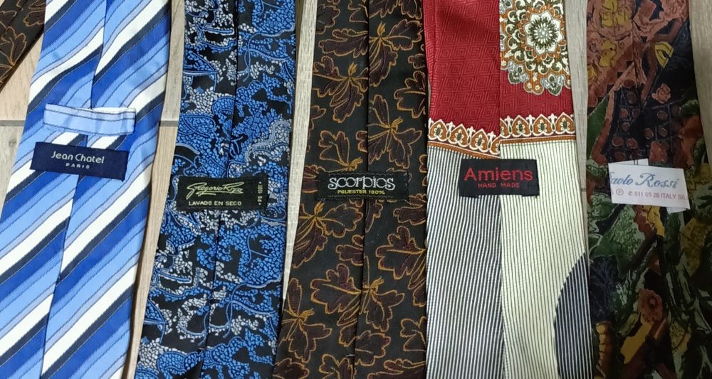 Cravate bărbătești. Lot de 7 bucăți - 35 lei