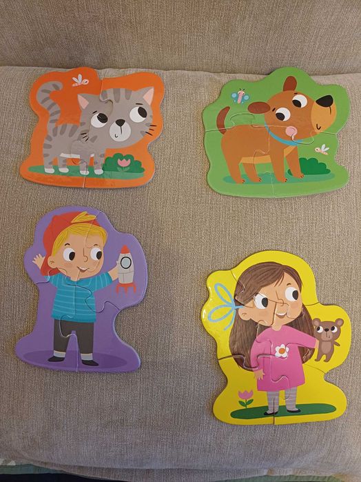 Jucarii pentru cei foarte mici  -inele si puzzle