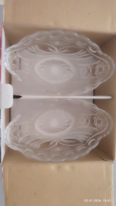 Салатницы хрустальные 2000