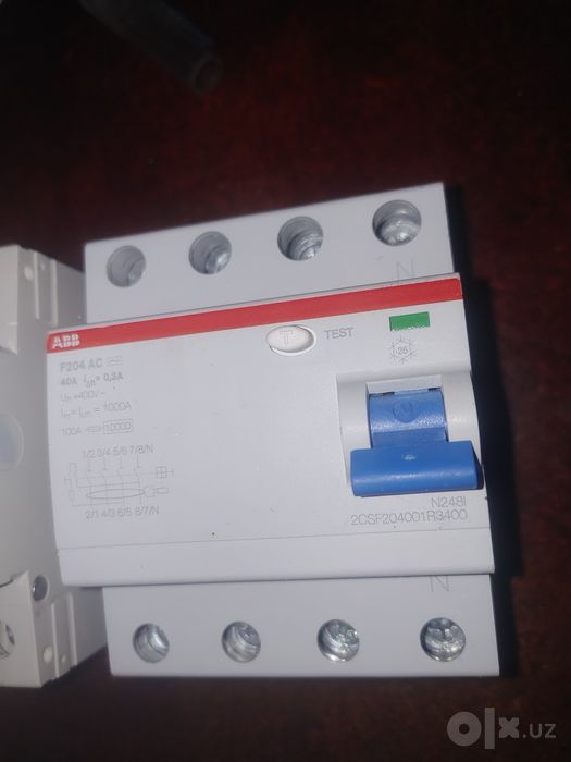 УЗО ABB  AC 4P 40A 30mA(3 фазный)