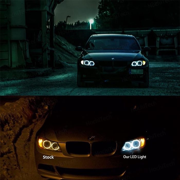 Led Marker Angel Eyes DRL lumina zi 20W Bmw Seria 3 E91 E90 nfl X5 e70